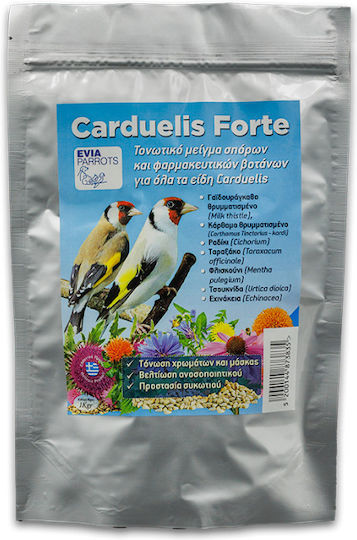 Evia Parrots Carduelis Forte – Τονωτικό Μείγμα Σπόρων Φαρμακευτικών Βοτάνων 1kg