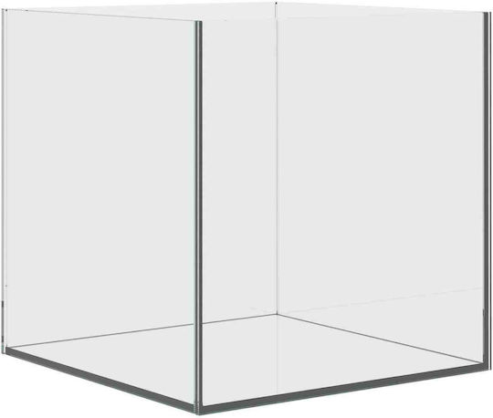 vidaXL Fisch-Aquarium mit 30x30x30cm Weiß