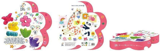 Finger Crayons Garden Set 6 Haku Yoka