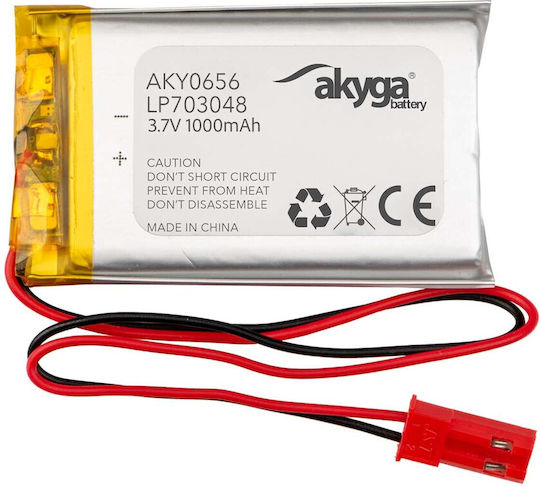 Μπαταρία Li-Po 3.7V 1000mAh 1S για Τηλεκατευθυνόμενο
