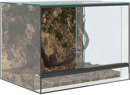 Vidaxl Reptile Amphibian Habitats White 40 x 30 x 30 cm Glass