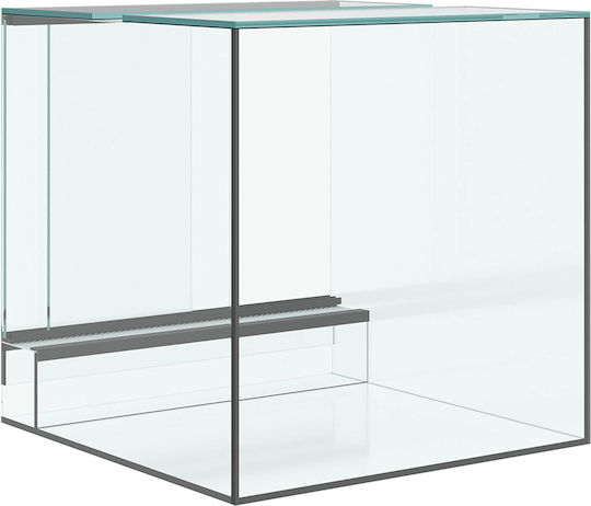 Vidaxl Reptile Amphibian Habitats White 30 x 30 x 30 cm Glass