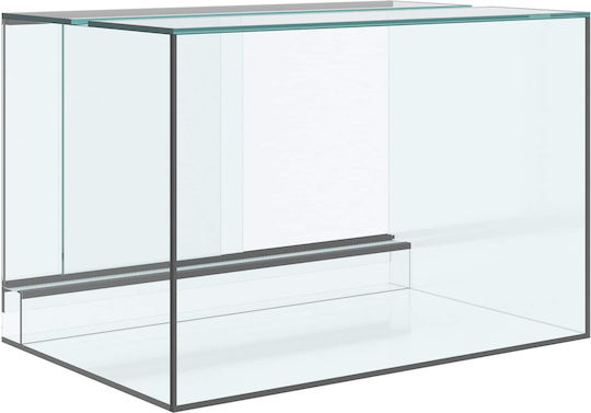 Vidaxl Reptile Amphibian Habitats White 60 x 40 x 40 cm Glass