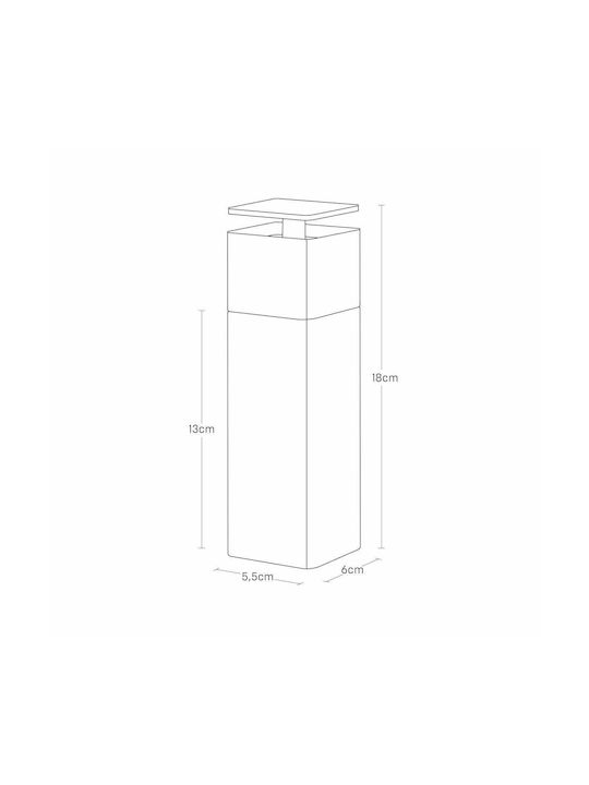 Yamazaki Wall Mounted Plastic Dispenser 230ml