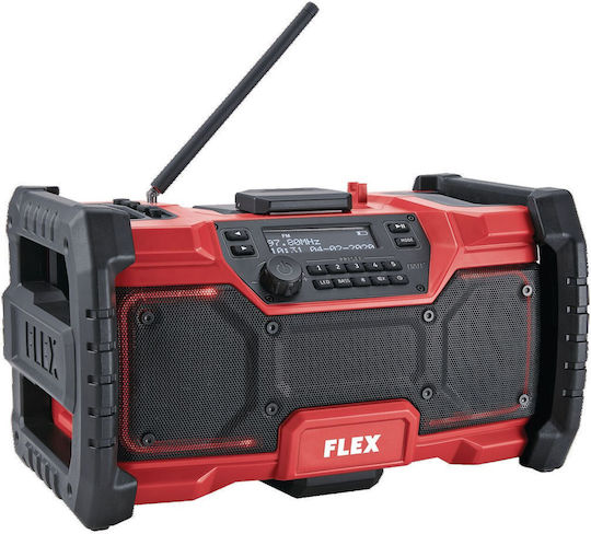 Flex Flex R 12/18/230 Tischplatte Radio Elektrisch Rot
