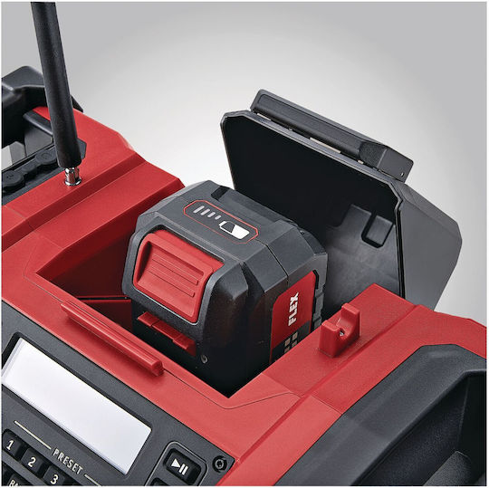 Flex Flex R 12/18/230 Tischplatte Radio Elektrisch Rot