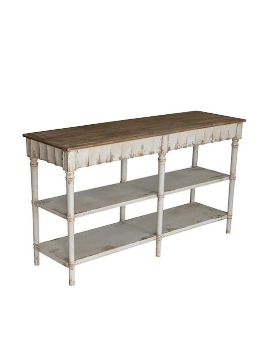 Alcott White Console L160xW50xH90cm
