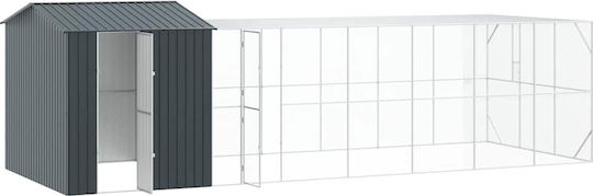 Bird Cage Extension Anthracite 310x817x247 cm Steel