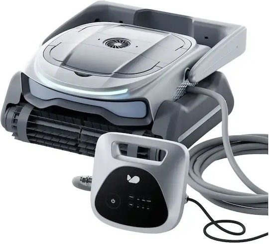 Bublue D10P Wireless Robot Pool Cleaner 150W Bottom Walls Waterline for Pools 200m² with 3L Filter
