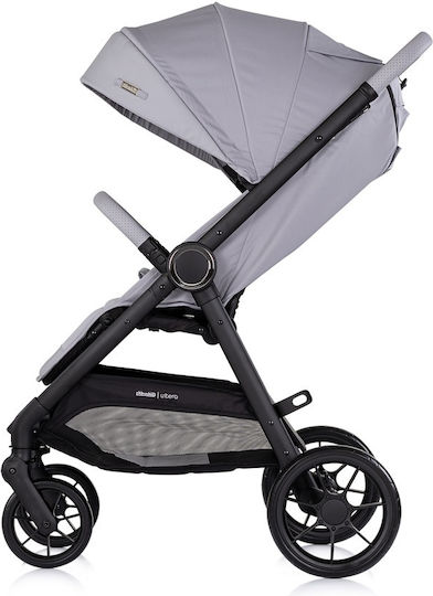 Chipolino Ultera Reversible Baby Stroller Suitable for Newborn Platinum 10kg
