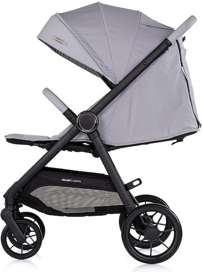 Chipolino Ultera Reversible Baby Stroller Suitable for Newborn Platinum 10kg