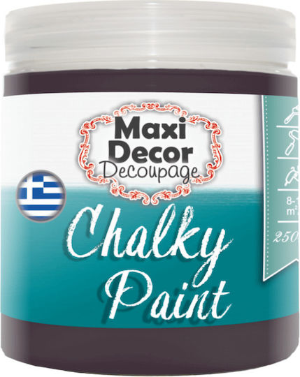 Maxi Decor Chalky Paint Χρώμα Κιμωλίας 511 250ml chp-511-250