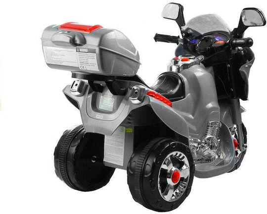 Kids Ride-On Motorbike Electric Gray for 3+ Years