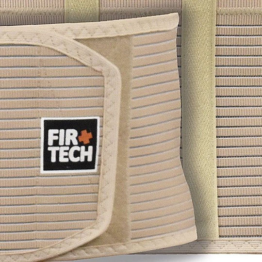 Firtech Desseze Еластичен Колан за Ребра с Банели Височина 24 см в Бежов Цвят