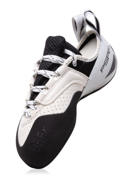 Evolv Pantofi de Escaladă Asimetrici Unisex Albi