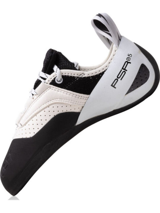 Evolv Pantofi de Escaladă Asimetrici Unisex Albi