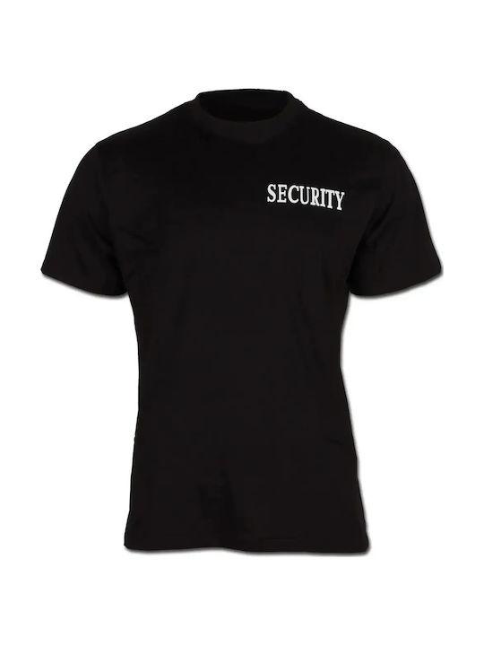 Мъжка Работна Риза Security 155гр Принт Черен
