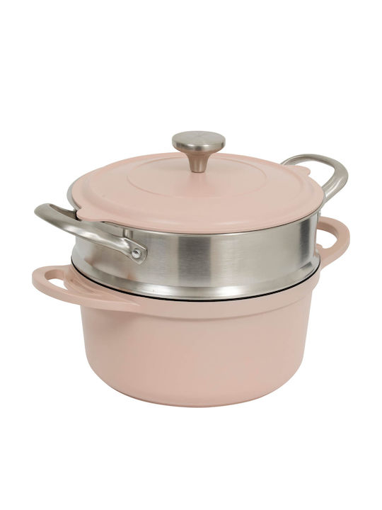 5Five Milk Pot Made of Cast Aluminum Steamer 24cm
