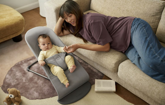 BabyBjorn Balance Soft Χειροκίνητο Relax Μωρού Light Grey BabyBjorn Balance Soft Χειροκίνητο Relax Μωρού Light Grey