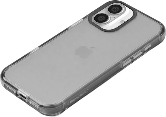 Rhinoshield Case Iphone 16 Plus Jellytint Collection Raised Edge Transparent Black