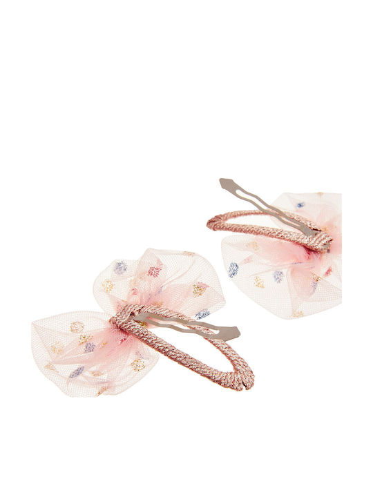 Alouette Set Kids Hair Clips with Bow Hair Clips 2 Pieces