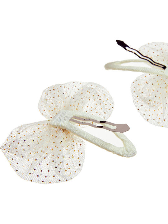Alouette Set Kids Hair Clips with Bow Hair Clips 2 Pieces