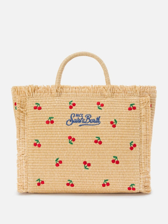 MC2 Colette Geantă De Plajă Wicker Bej