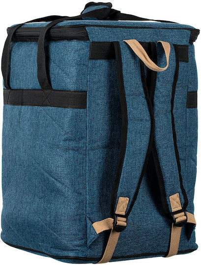Ortega Ogbcj-oc Case Cajon Blue Ocean Canvas Cotton Surface Suede Leather Insert 10mm Padding