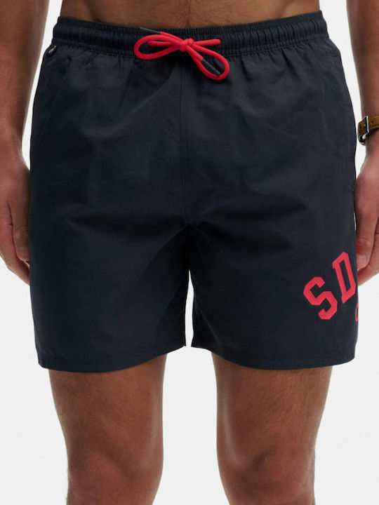 Superdry Swim Ανδρικό Μαγιό Σορτς Μπλε