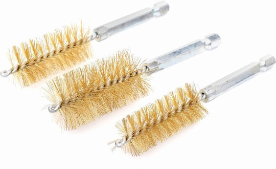 Perii De Sârmă Curățare Bujii Injectoare Kraft&dele Kd10048 Metal Alamă Pvc 14 Bucăți