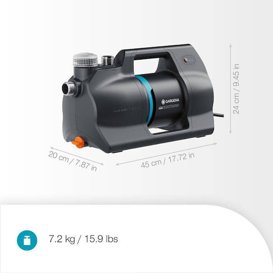 Gardena Garden Pump 5000 Silentcomfort 09072-20 700 W 1" 5000 L H Bluetooth