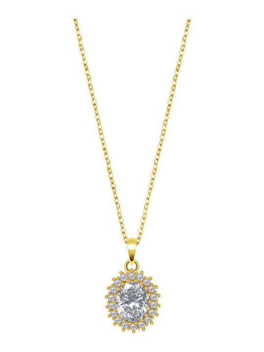 Lotus Watches Charm Rosette In Gold Plated Silver