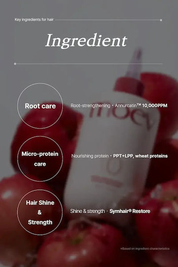 MOEV Lotion Μαλλιών για Αναδόμηση 300ml