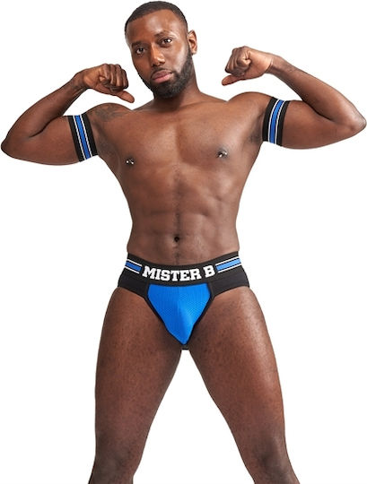 Mister B Urban Sexy Herren Sexy Unterwäsche Blau
