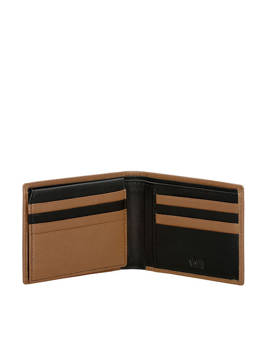 Visetti Leather Men's Wallet Brown