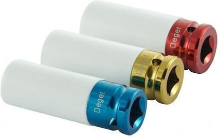 Set Chei Impact Verke V86100 1/2" 3 Bucăți