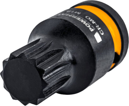 Powermat Pm-znu-1418t Set Prize Impact Spline 1/2" 78 Mm 45 Mm 6 Bucăți