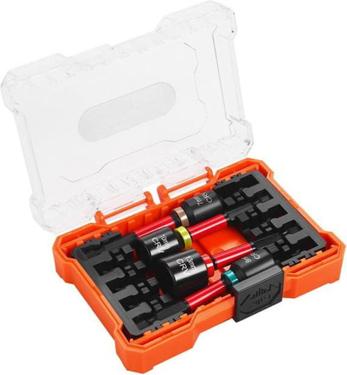 Kraft&dele Kd11866 Extended Socket Set 7 13 Mm ¼″ 4 Pieces