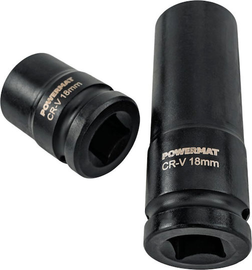 Powermat Pm-znu-832t Steckdosen Set 1/2" 8 32 Mm Lang Kurz 35 Stücke In Rahmen Gastgeber