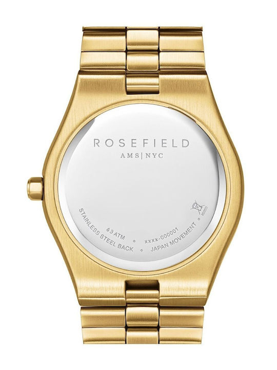 Rosefield Дамски Часовник Кварцов с Златна Метална Верижка