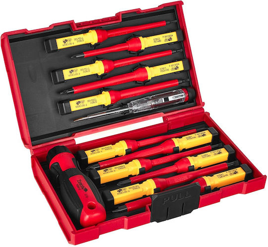Tvardy Electrician Screwdriver Set 13 Pieces VDE 1000V Precision