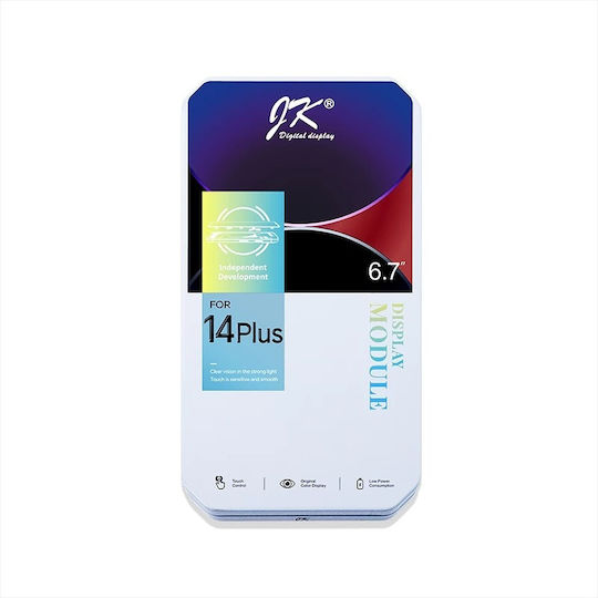Οθόνη με Μηχανισμό Αφής για iPhone 14 Plus (Μαύρο)