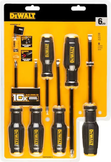 DEWALT Set 7 Șurubelnițe Magnetice
