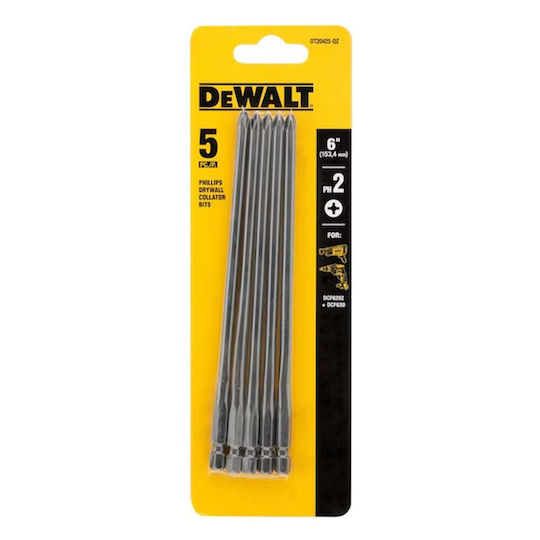 Dewalt Dt20425-qz Bit Set Ph2 5 Pieces