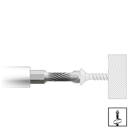 Set Biți Impact Extended M-case 38 Bucăți Einhell