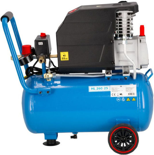 Compresor De Ulei Cu O Singură Fază Airpress Hl 260-25 1.5 Kw 260 L Min 24 L