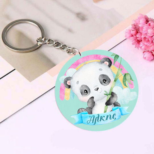 Christening Favor with Fridge Magnet Made of Wood 8cm