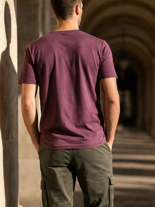 T-shirt Μωβ