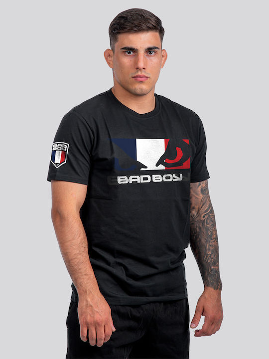 T-shirt Black/blue/white/red BB-000090-BBWR