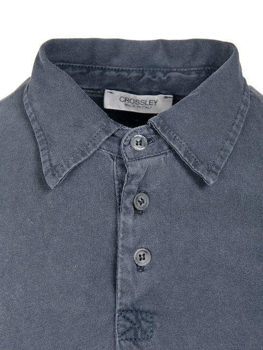 Polo Men's Short Sleeve Blue Blouse